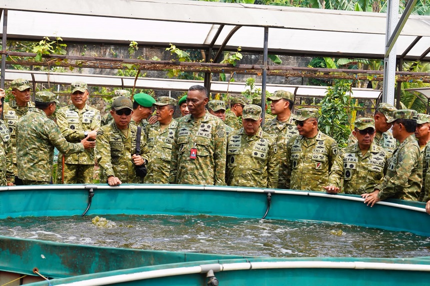 Panglima TNI Dorong Brigif TP dan Yon TP Optimalkan Potensi Wilayah.