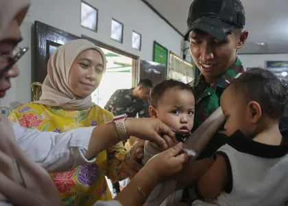 Bulan Imunisasi Kejar Nasional