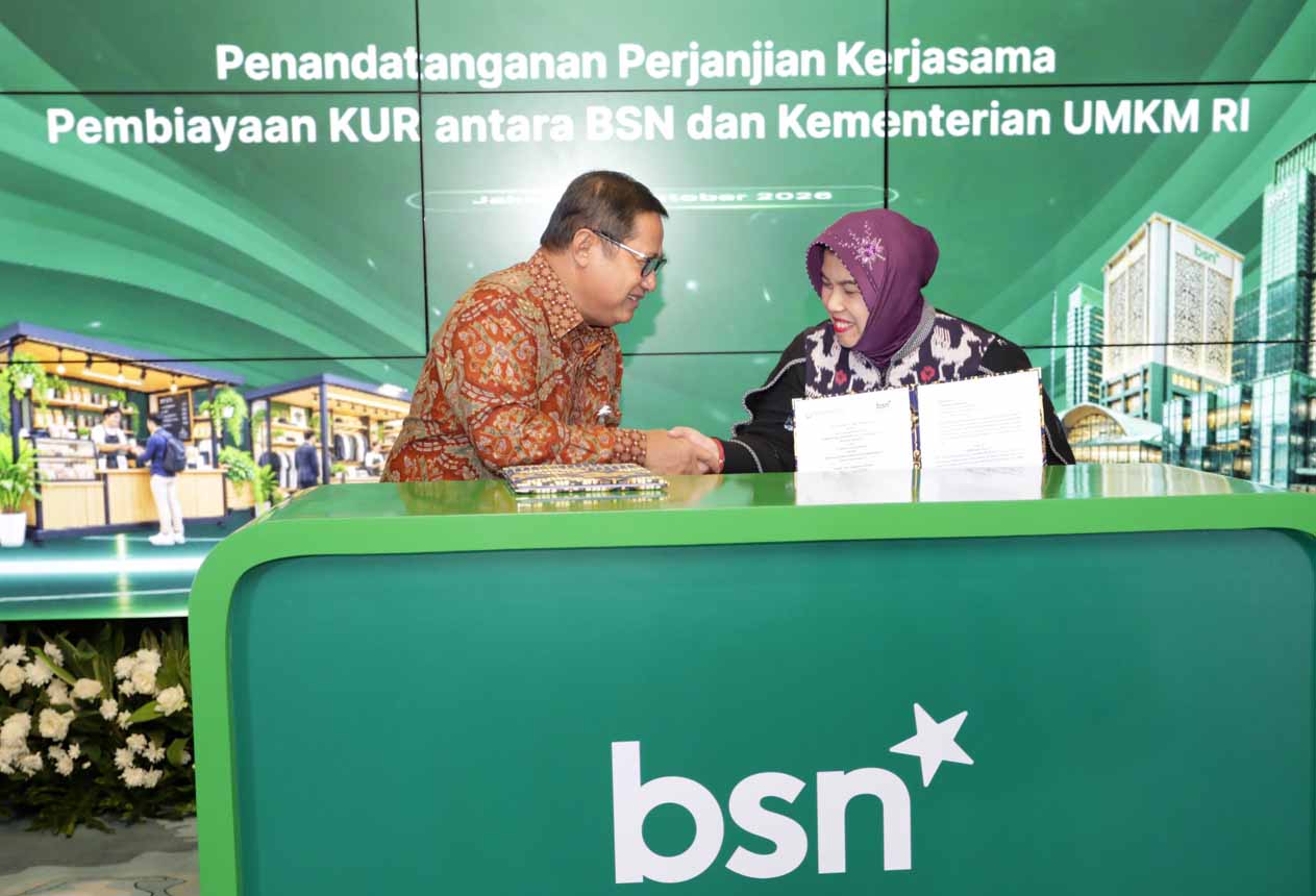 SAH Teken Kerja Sama dengan Kementerian UMKM, BSN Resmi Salurkan KUR