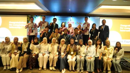 Sompo Indonesia dukung kelulusan program NGO Learning Internship  Program Angkatan 8