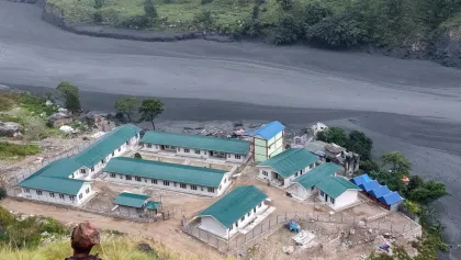 Banjir Bandang Terjang Nepal, Rusak Proyek PLTA dan Hancurkan Bangunan di Sekitar Sungai Budhi Gandaki