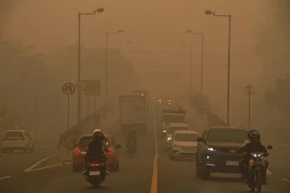 Kabut Asap Karhutla Masih Selimuti Palangka Raya