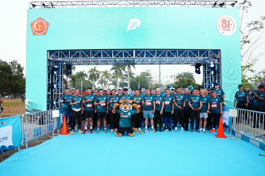 Pangandaran Run 2026, Ribuan Langkah untuk Kebersamaan TNI dan Rakyat.