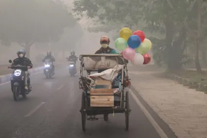 Kabut Asap Batasi Operasi Water Bombing di Wilayah Karhutla