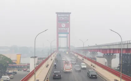 Upaya Mengurangi Residu Karhutla di Palembang