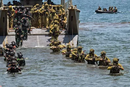 TNI dan ADF Gelar Latihan Operasi Amfibi
