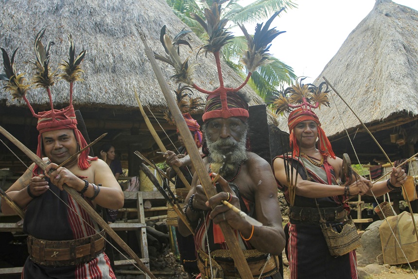 Foto: Kampung Adat Takpala, Potret Kelestarian Budaya Suku Abui