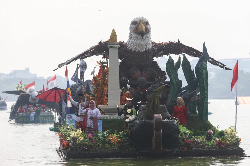 Berita Foto : Semarak Festival Cinta Lingkungan di Danau Sunter