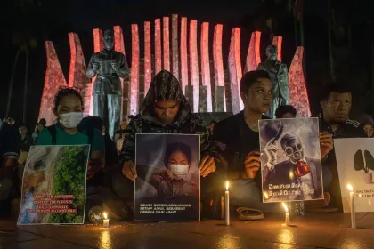 Doa Bersama untuk Korban Kebakaran Hutan dan Lahan