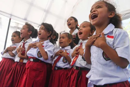 Berita Foto : Pemulihan Psikososial Bantu Siswa Penyintas Gempa Bangkit