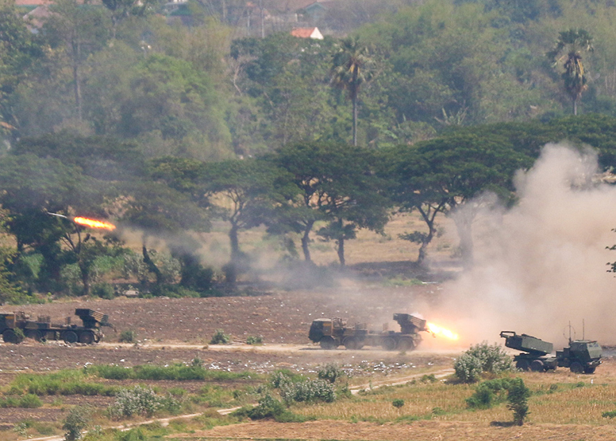 Foto: Latihan Gabungan TNI dan ADF