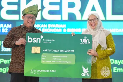 Berita Foto : Perkuat Literasi Keuangan Syariah, Bank BSN Jalin Kolaborasi dengan UINSU Medan