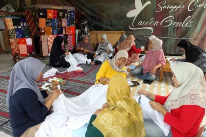 Desa BRILiaN BRI Dorong Batik Ciwitan Jadi Ikon Ekonomi Kreatif Desa Benteng Ciampea