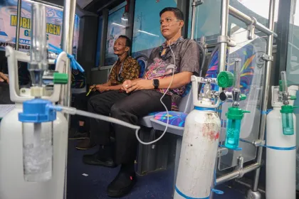 Layanan oksigen gratis keliling untuk masyarakat Palangka Raya
