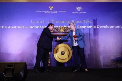 Peluncuran Australia-Indonesia Partnership for Economic Development