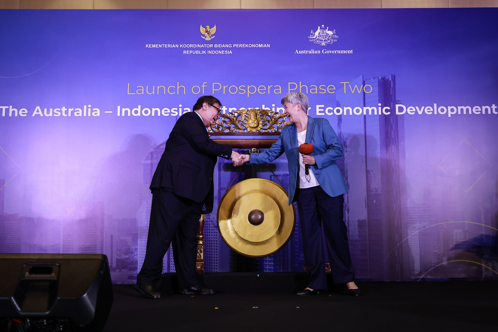 Foto: Peluncuran Australia-Indonesia Partnership for Economic Development