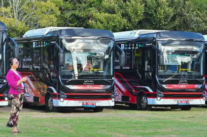 Peluncuran bus listrik proyek Bali E-Mobility
