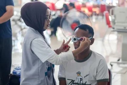 Berita Foto : CKG Digelar dalam Rangka Peringatan Hari Kesehatan Nasional