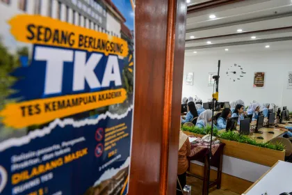 Pelaksanaan tes kemampuan akademik di Bandung