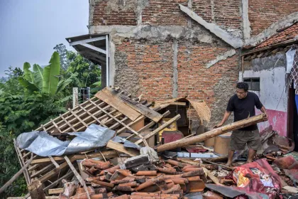 Dampak Angin Puting Beliung di Kabupaten Bandung Barat