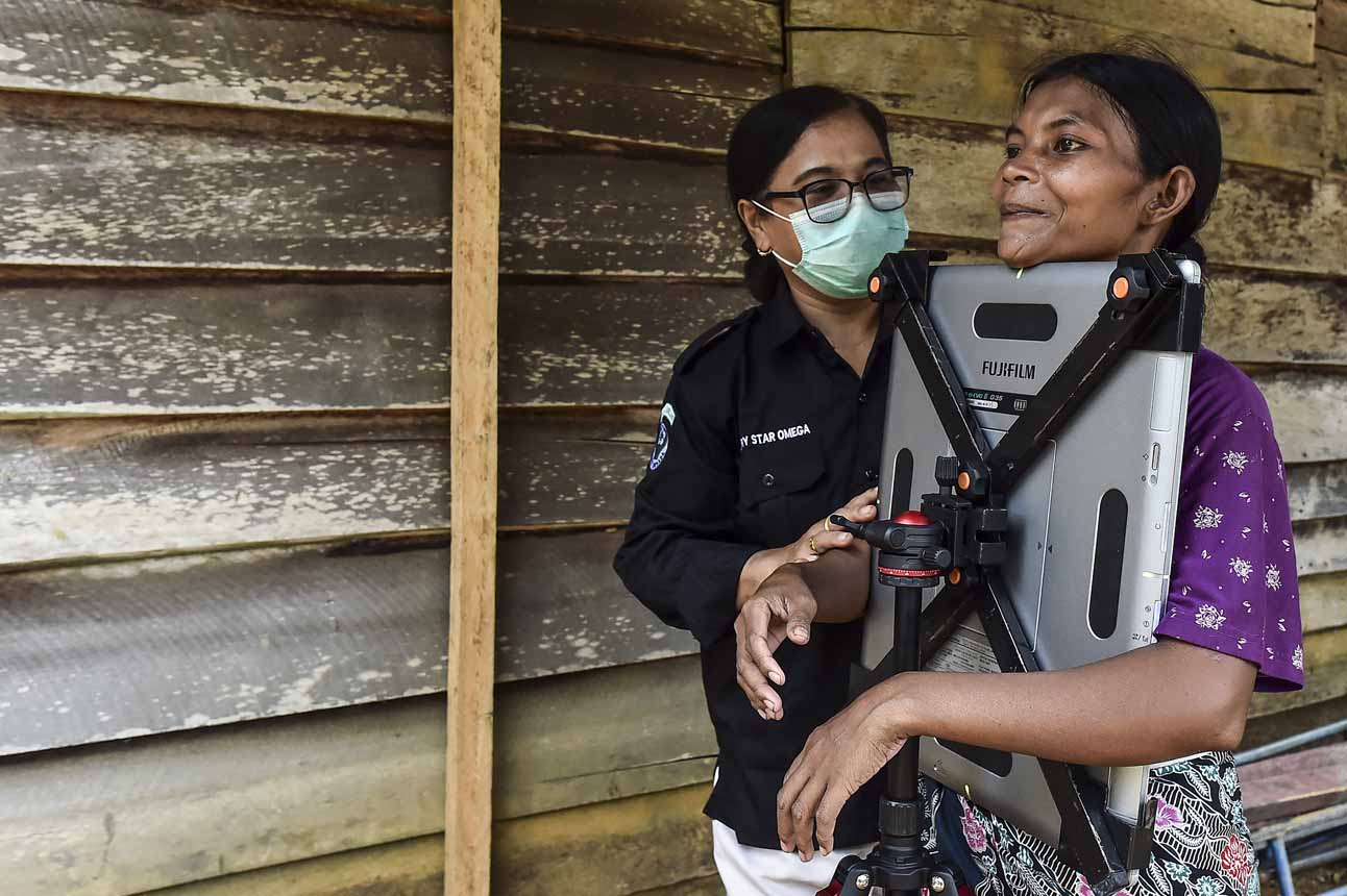 Foto: Pelaksanaan Skrining TBC di Komunitas Adat Orang Rimba