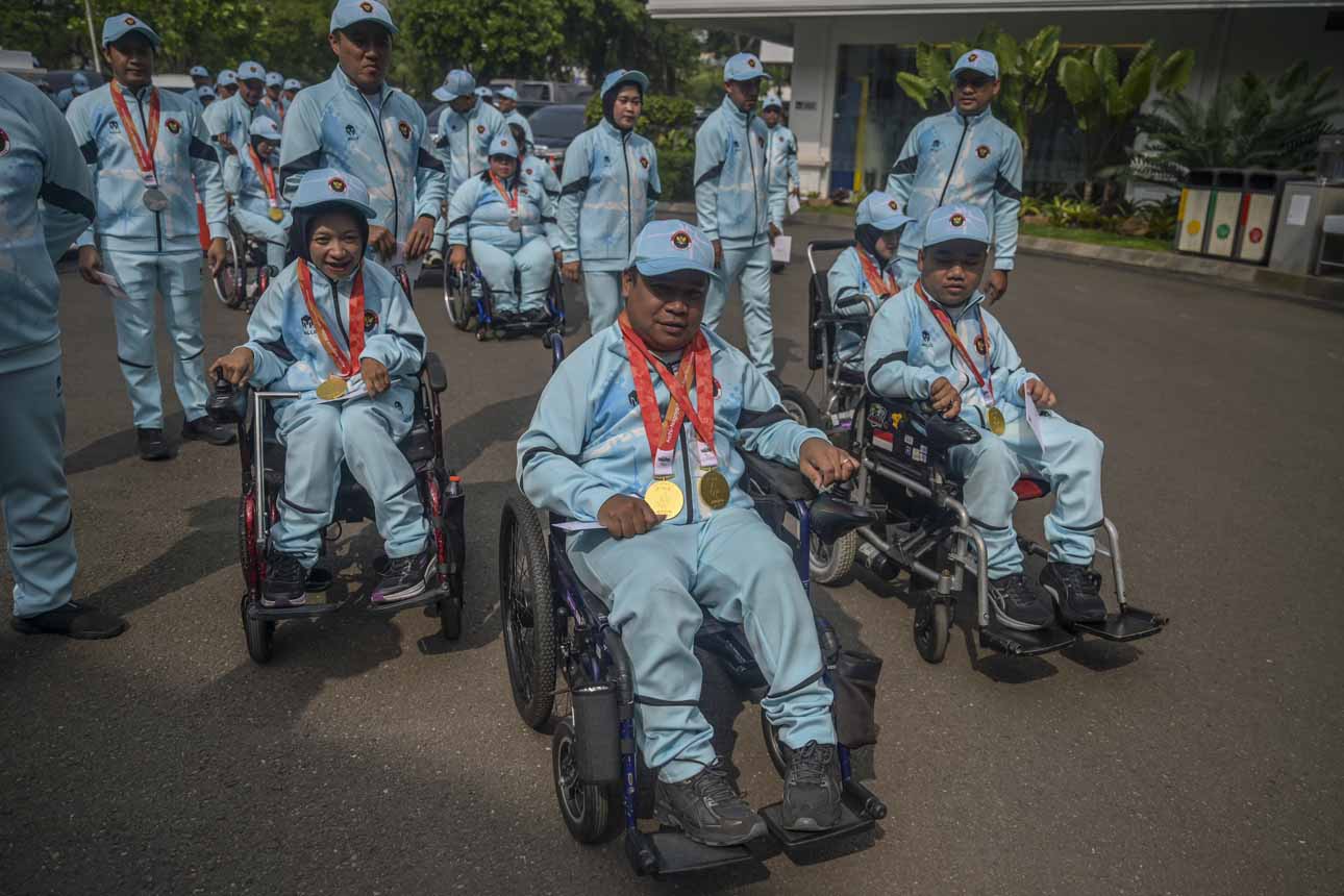 Foto: Pemerintah Berikan Bonus kepada Atlet Peraih Medali Asian Games dan Asian Para Games 2026