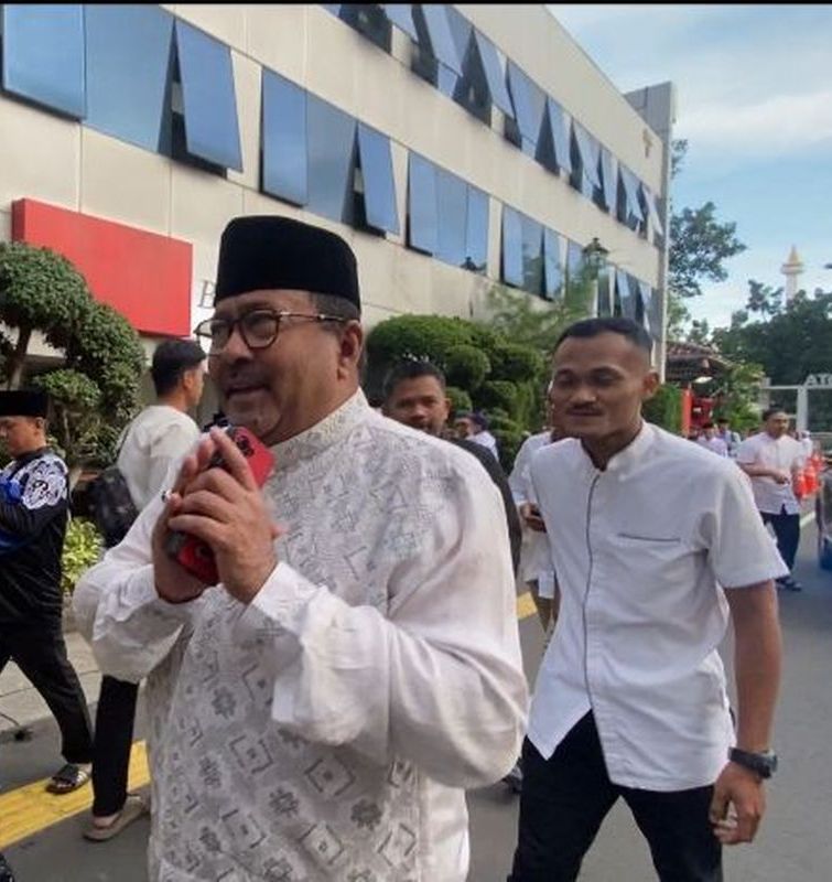 Rano Karno Bersilaturahmi ke Megawati