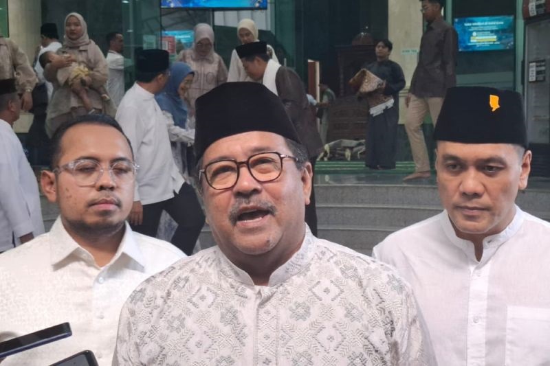 Alhamdulillah! Rano Karno Bersyukur Cuaca Hari Pertama Idul Fitri Cerah