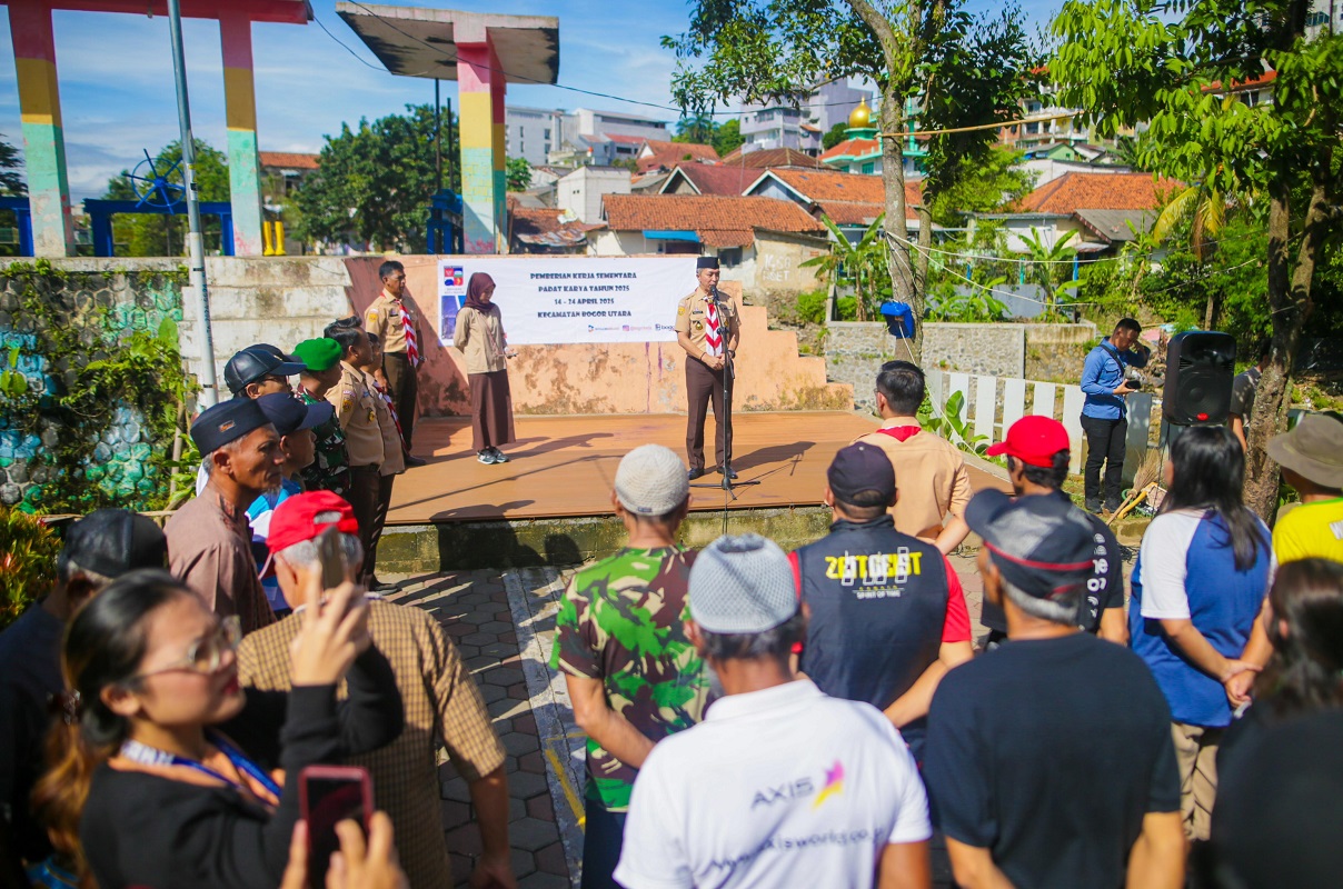 Pemkot Bogor Bantu Perekonomian Warga Melalui Pelaksanaan Kegiatan Padat Karya 2025
