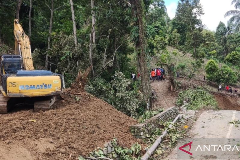Pemkab Donggala Gerak Cepat Perbaiki Jalan Putus Akibat Banjir di Powelua