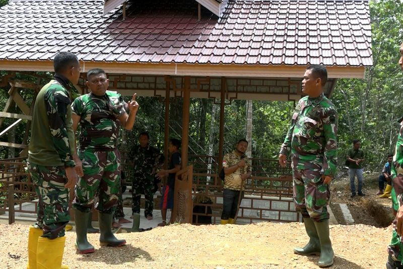 Danrem 011/Lilawangsa Menyatakan Pemugaran Makam Pahlawan Nasional Cut Meutia Sudah 80 Persen