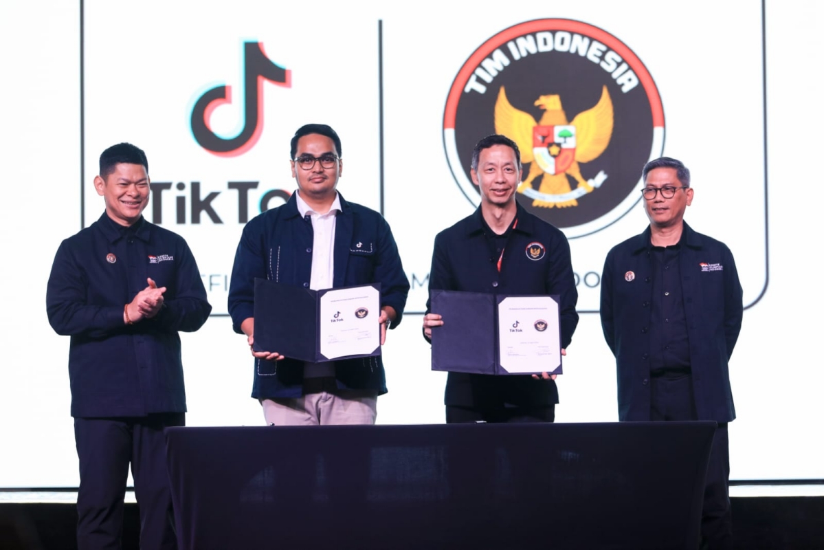 Tim Indonesia Kerja Sama dengan TikTok Indonesia Dukung Prestasi Para Atlet di Ajang Internasional 