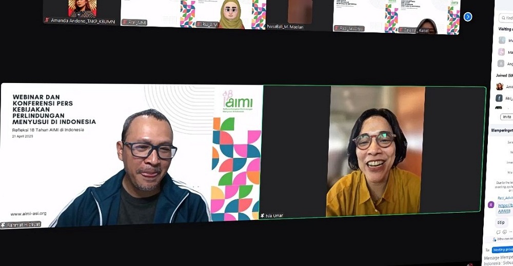 Tingkat Menyusui Rendah, AIMI Dorong Pemerintah Tingkatkan Perlindungan Terhadap Ibu Menyusui 