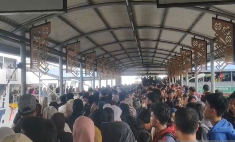 Arus Balik di Pelabuhan Bakauheni Melonjak, Capai 117 Ribu Orang