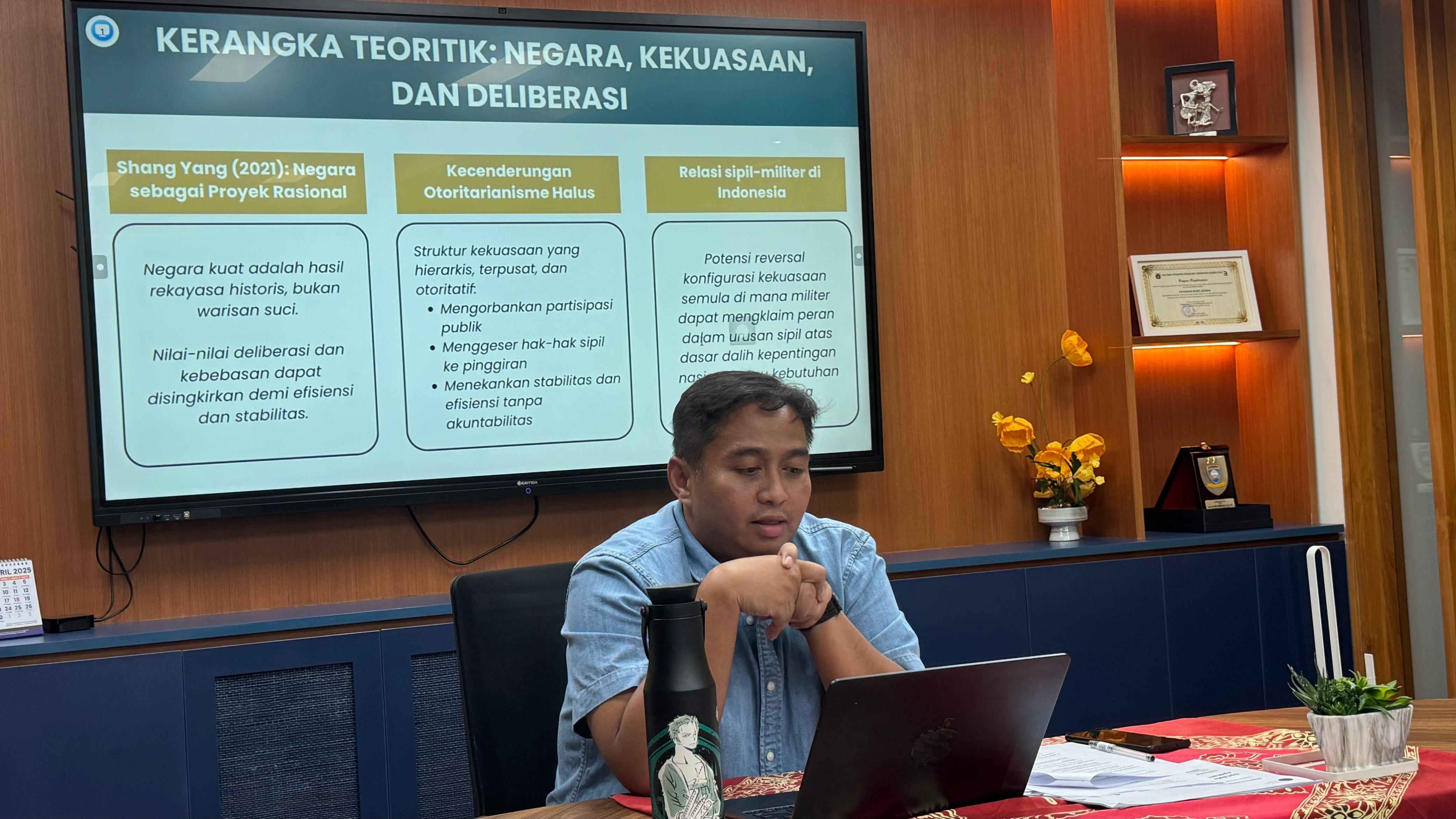 Forum PRAKSIS Seri ke-8 Angkat Topik 'Dari Reformasi ke Rekonsilidasi Militer: Apakah Kita Sedang Mundur?