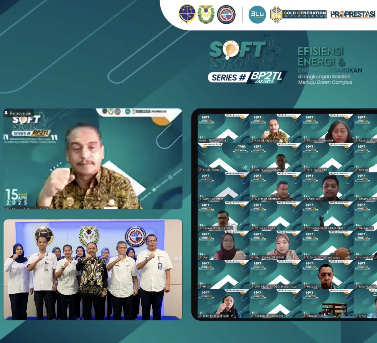 Menarik, BP2TL Jakarta Webinar Gelar Soft Skill Series 