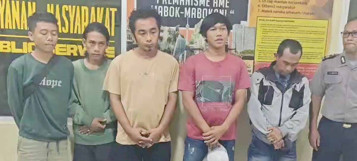 Peras Pengendara, Empat Jukir Liar di Tanah Abang Ditangkap 