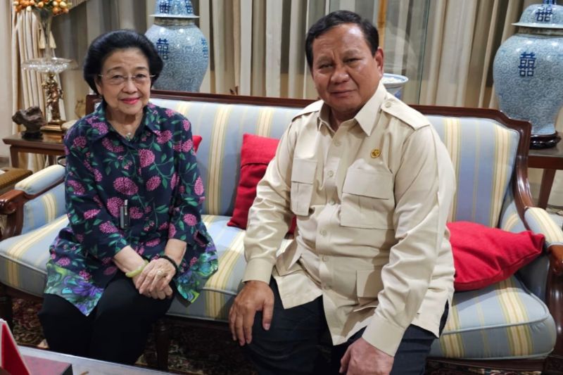 Prabowo-Megawati Bertemu Bahas Kondisi Global