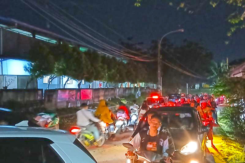 Ramai dan Macet, Festival balon di Citra Tangerang Banten