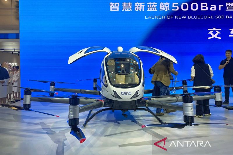 Shanghai Auto Show 2025, Ajang Produsen Tiongkok Pamerkan Mobil Terbang  