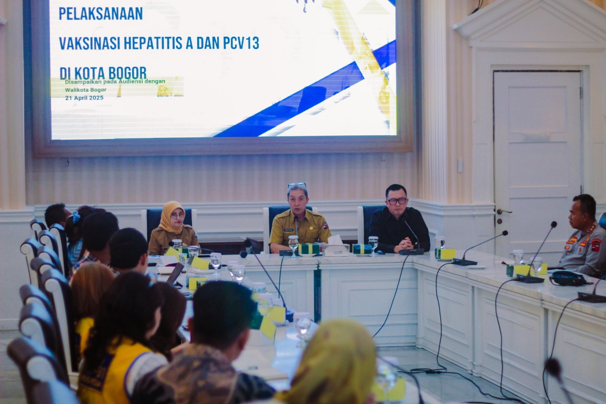 Wali Kota Bogor Dukung Vaksinasi Anak di Momen HJB ke-543