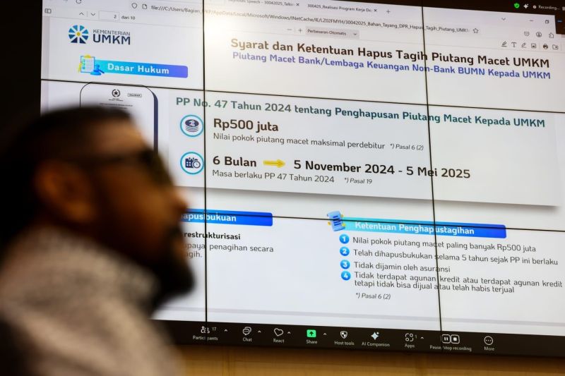 Pemerintah Ungkap Sejumlah Masalah dalam Penghapusan Piutang Macet UMKM, Kendala Utamanya soal Ini