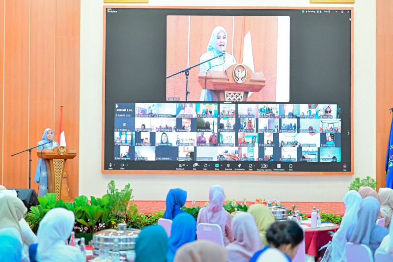 Wagub Sulsel Mengatakan Perempuan Harus Berefek, Jangan Hanya Jadi Simbol