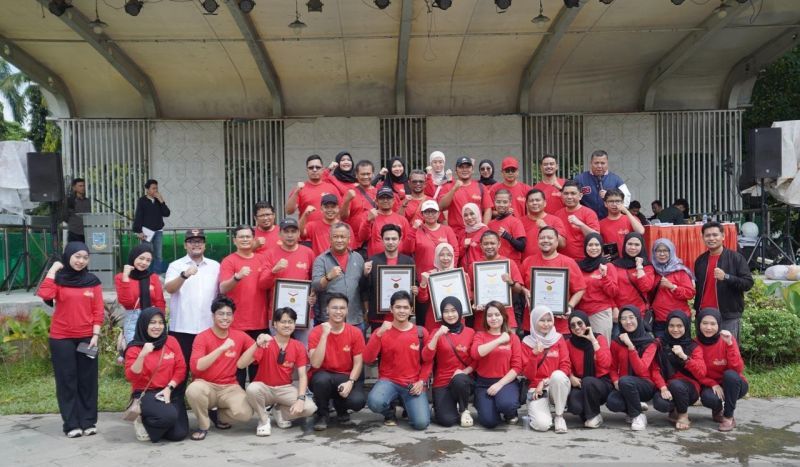 Luar Biasa! Pemkot Jambi Sabet Rekor MURI Pelatihan Bantuan Hidup Dasar Terbanya