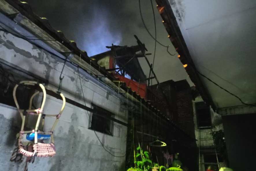 Kerugian Mencapai Rp100 juta Akibat Kebakaran Rumah di Pulogadung 