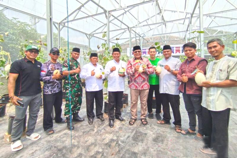 Kelompok tani di Kabupaten Bekasi buka eduwisata kebun melon