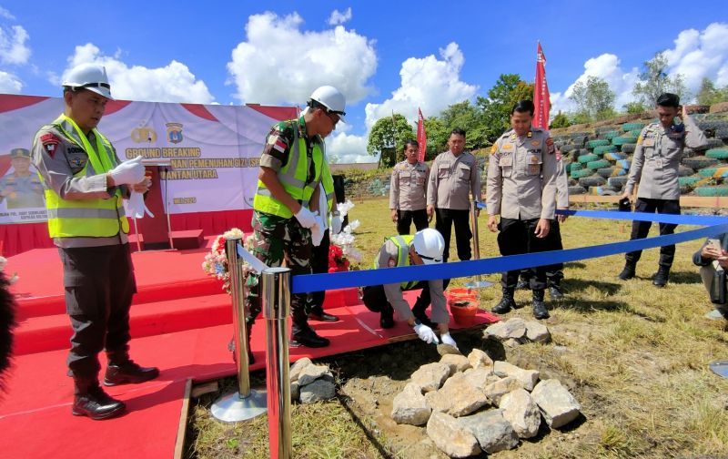 Polda Kaltara Mulai Bangun SPPG untuk Program MBG 
