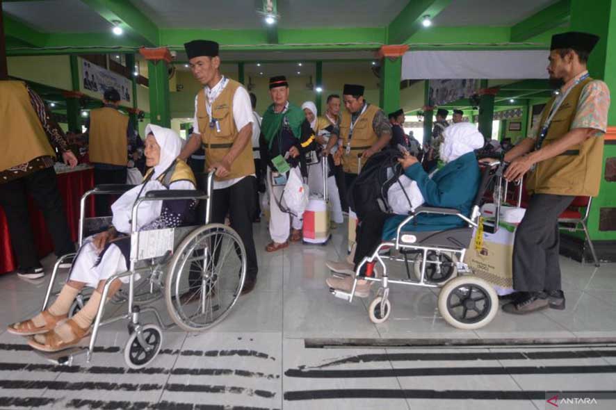 405 Calon Haji Sulteng Masuk Kategori Lansia Prioritas