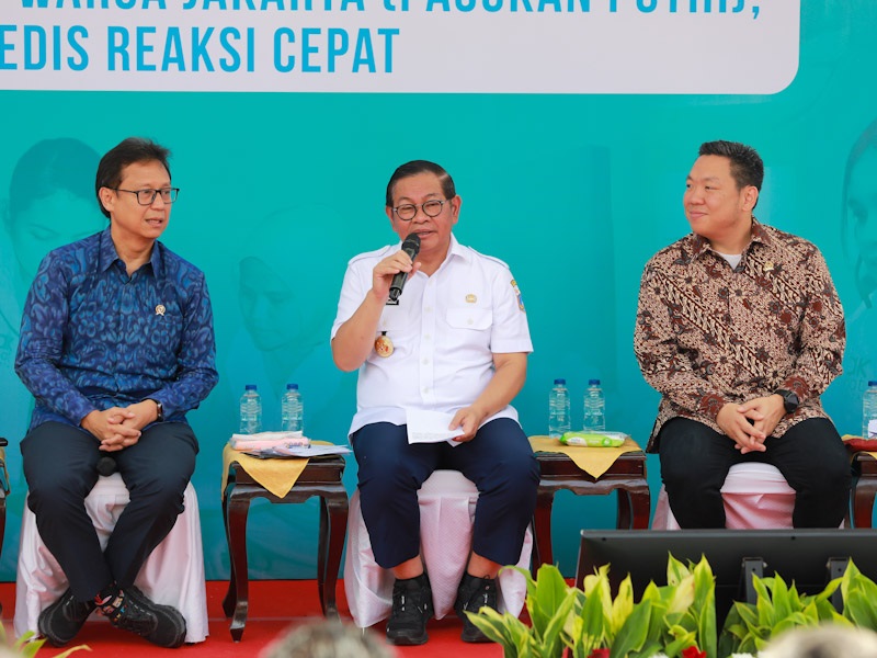 Gubernur Pramono Kerahkan Pasukan Putih Tangani TBC di Jakarta