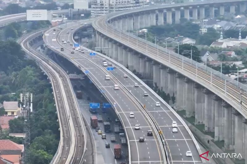 H+1 Waisak, 38.689 Kendaraan Kembali ke Jakarta via Tol Layang MBZ